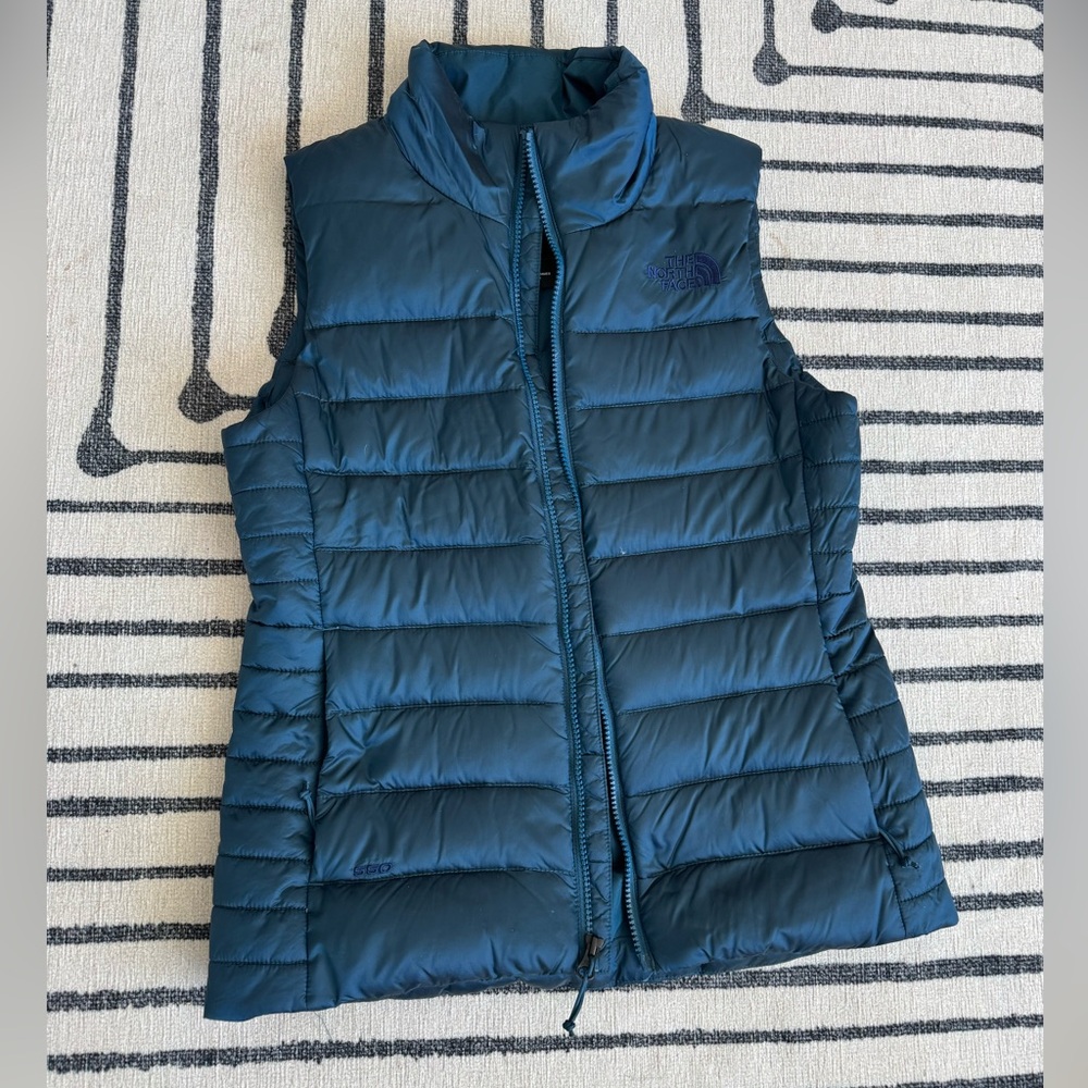 The North Face Teal Puffer Vest